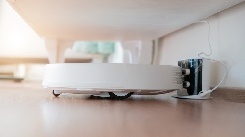station de recharge aspirateur robot
